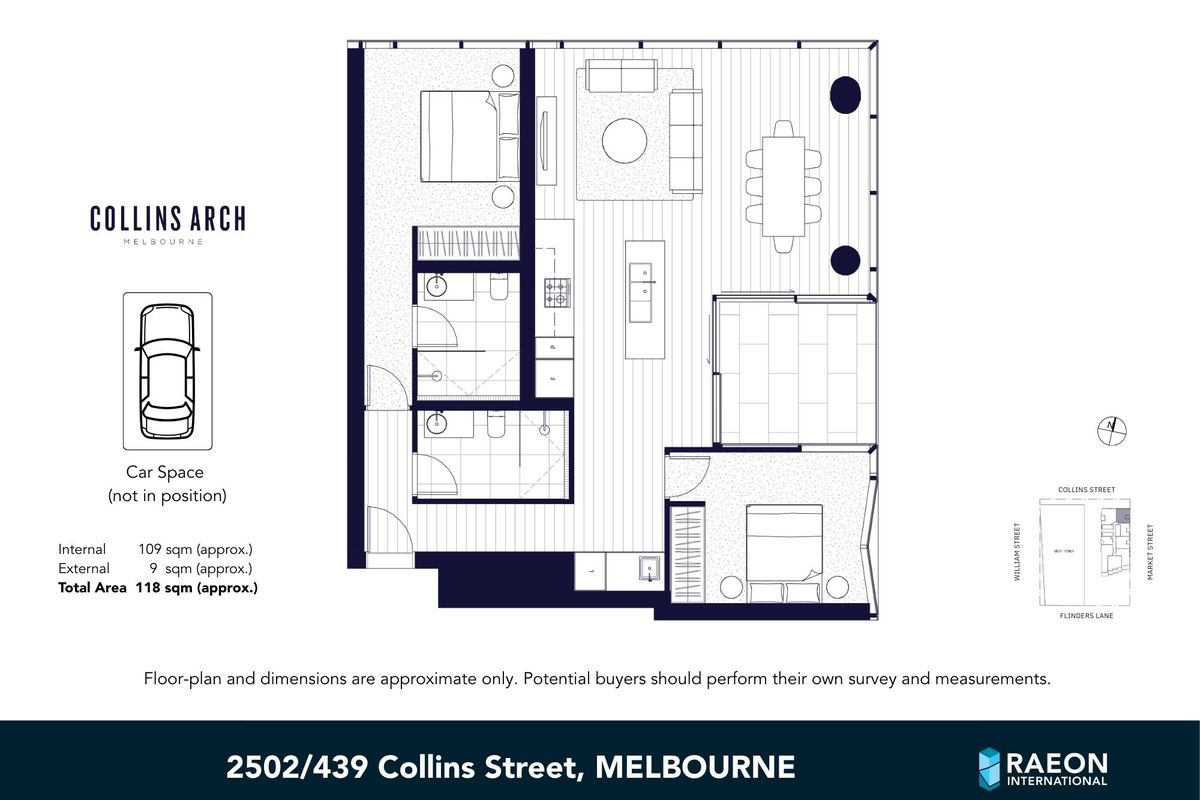 2502 / 433 Collins Street, Melbourne