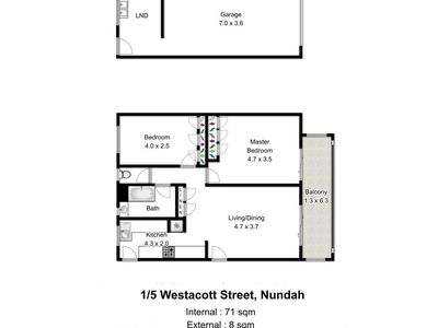 1 / 5 Westacott Street, Nundah