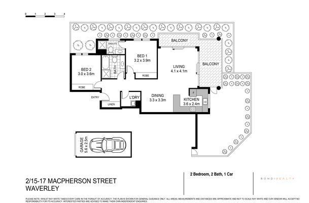2 / 15 Macpherson Street, Waverley