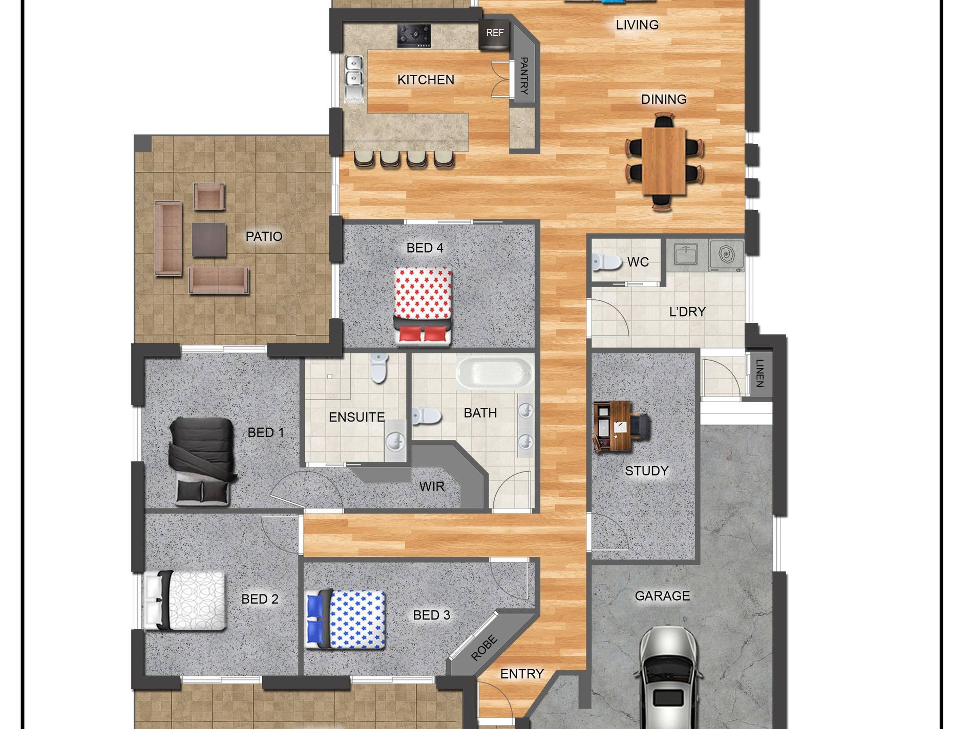 37 Palm Drive, Mooloolaba Floor Plan