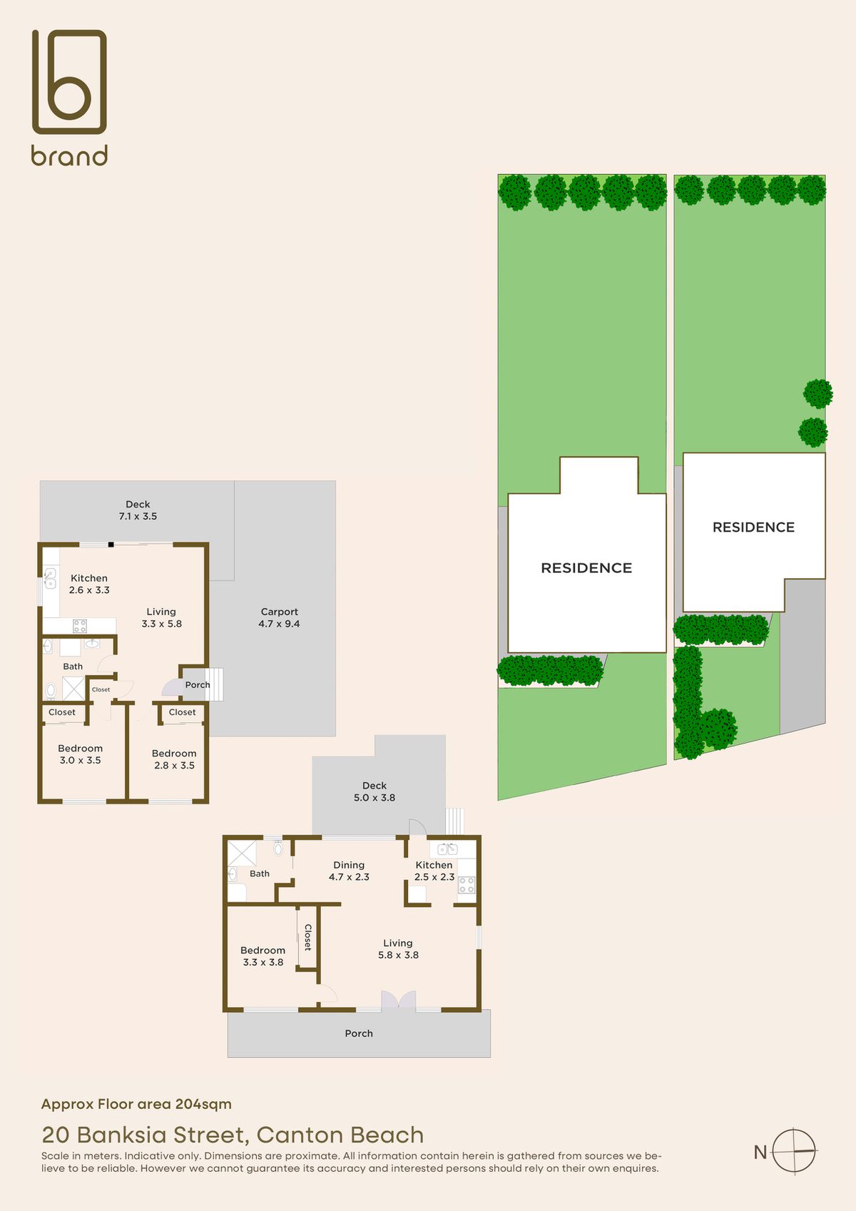 20 & 20a Banksia Street, Canton Beach