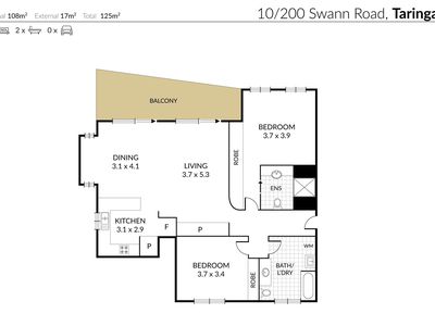 10 / 200 Swann Road, Taringa