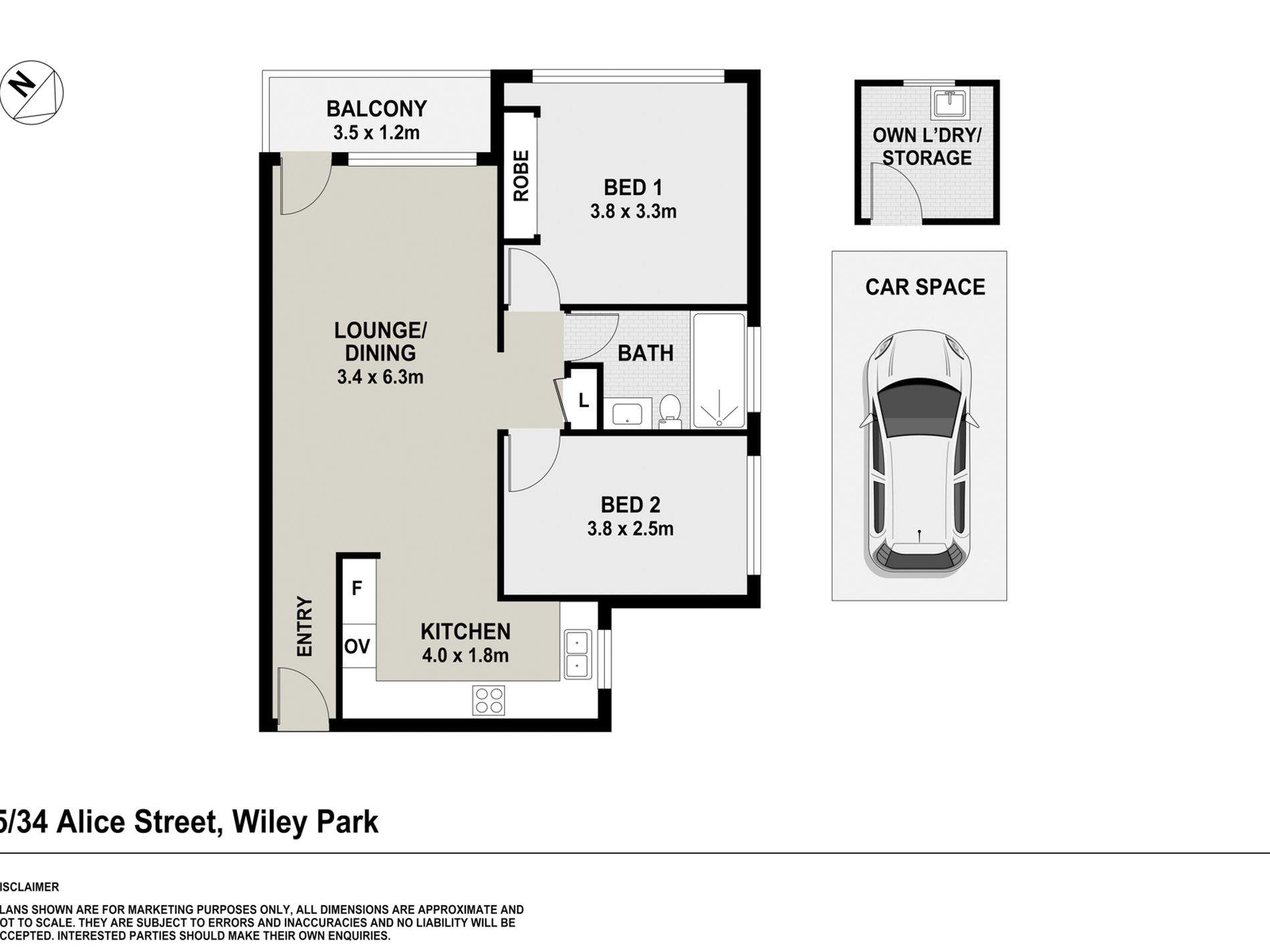 5 / 34 Alice Street, Wiley Park