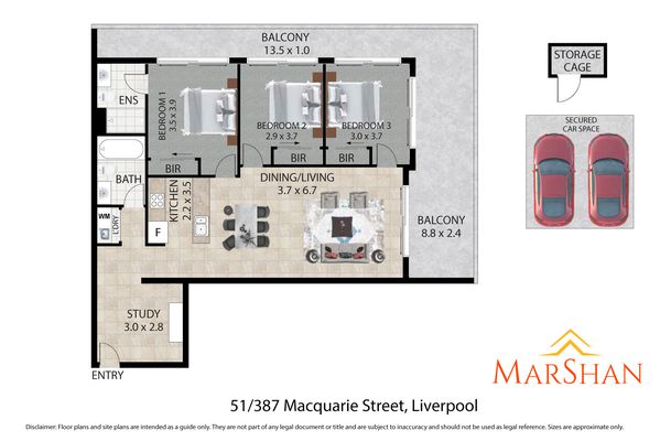 51 / 387 Macquarie Street, Liverpool