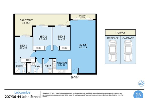 207 / 36-44 John Street, Lidcombe