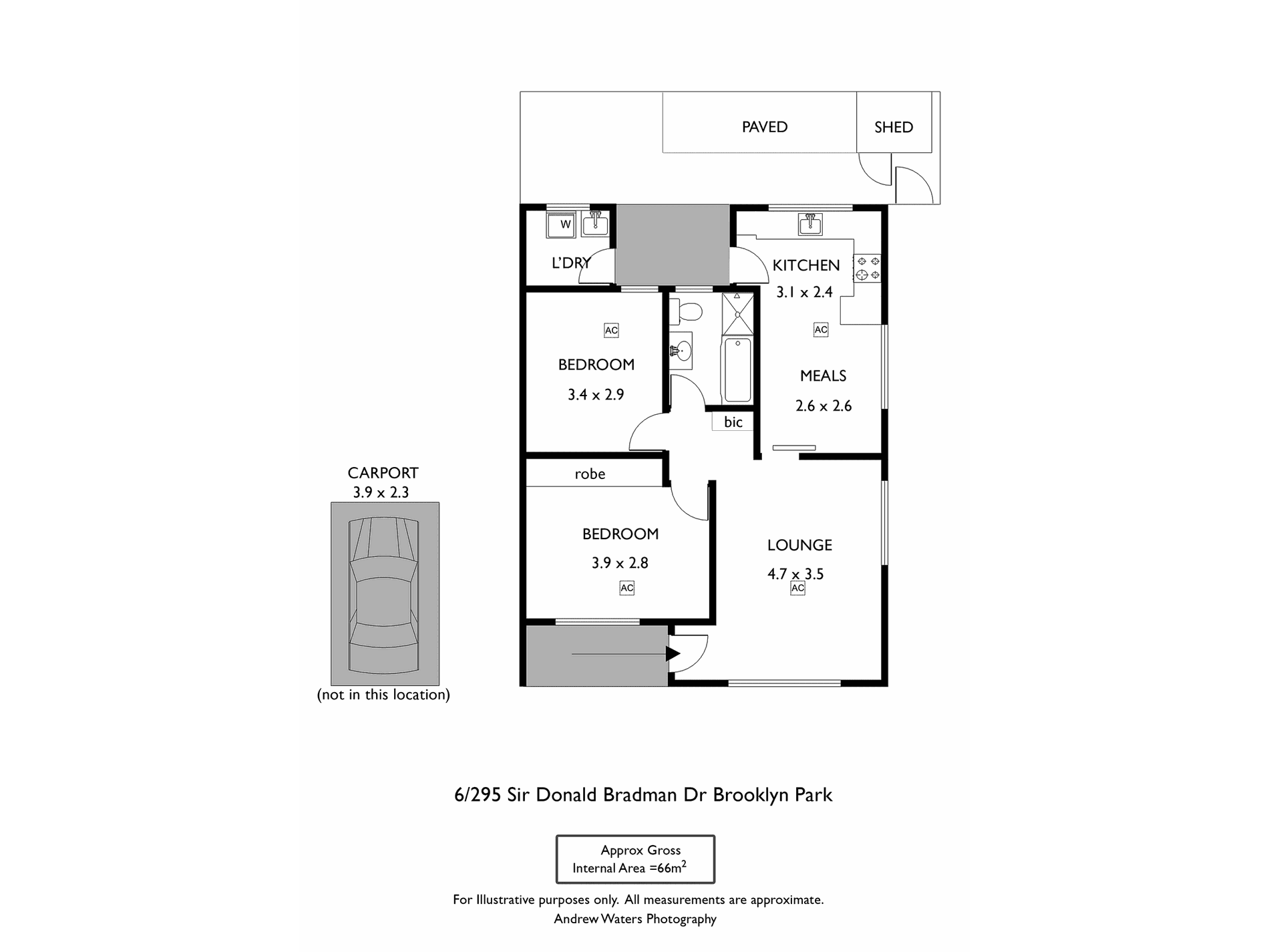 6 / 295 Sir Donald Bradman Drive, Brooklyn Park