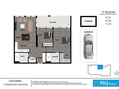 1004 / 11 RAPHAEL STREET, Lidcombe