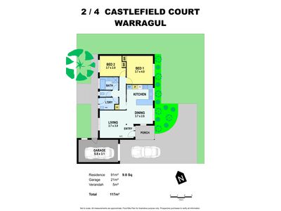 2 / 4 Castlefield Court, Warragul