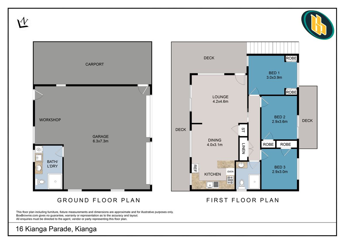 16 Kianga Parade, Kianga