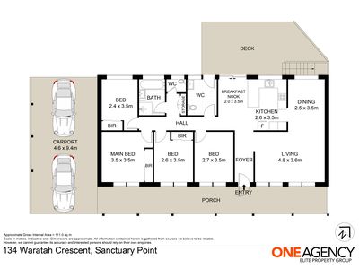 134 Waratah Crescent, Sanctuary Point