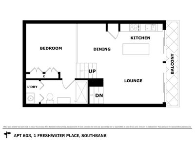 603 / 1 Freshwater Place , Southbank