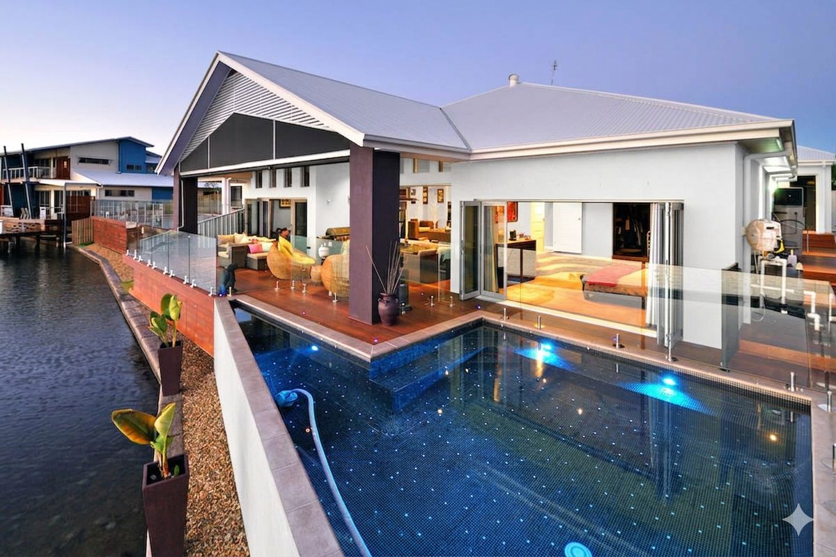 LAKEFRONT AWARD WINNING RESORT STYLE HOME