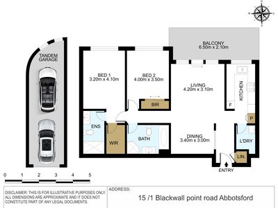 15 / 1 Blackwall Point Road, Abbotsford