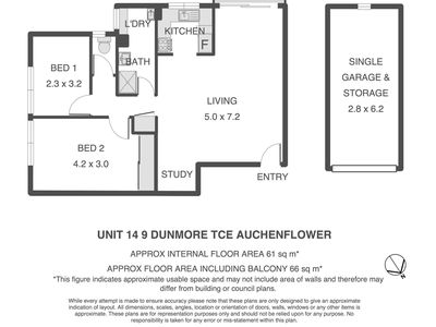 14 / 9 Dunmore Terrace, Auchenflower
