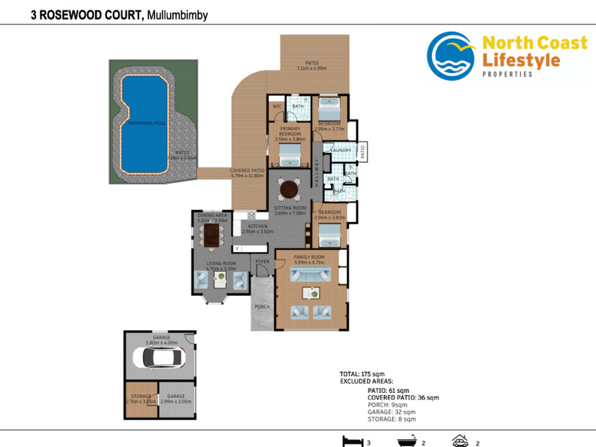 3 Rosewood Court, Mullumbimby