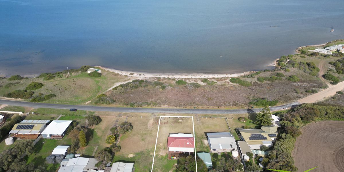 Untouched waterfront views