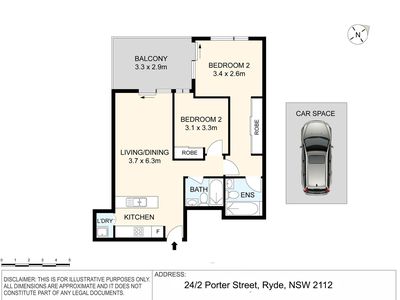 24 / 2 Porter Street, Ryde