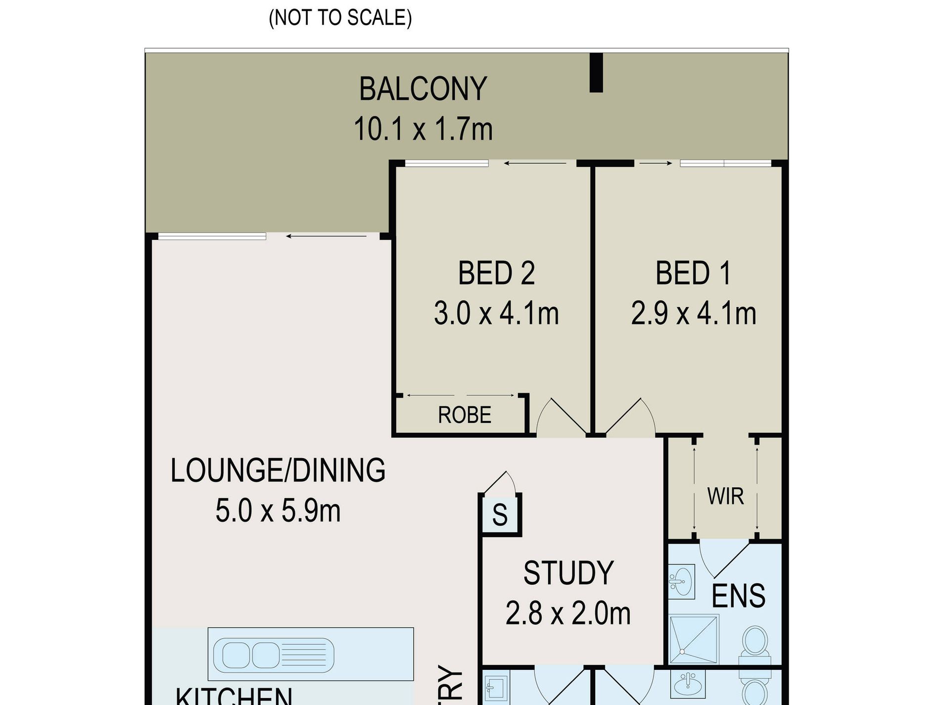 305 / 149 O'Riordan Street, Mascot
