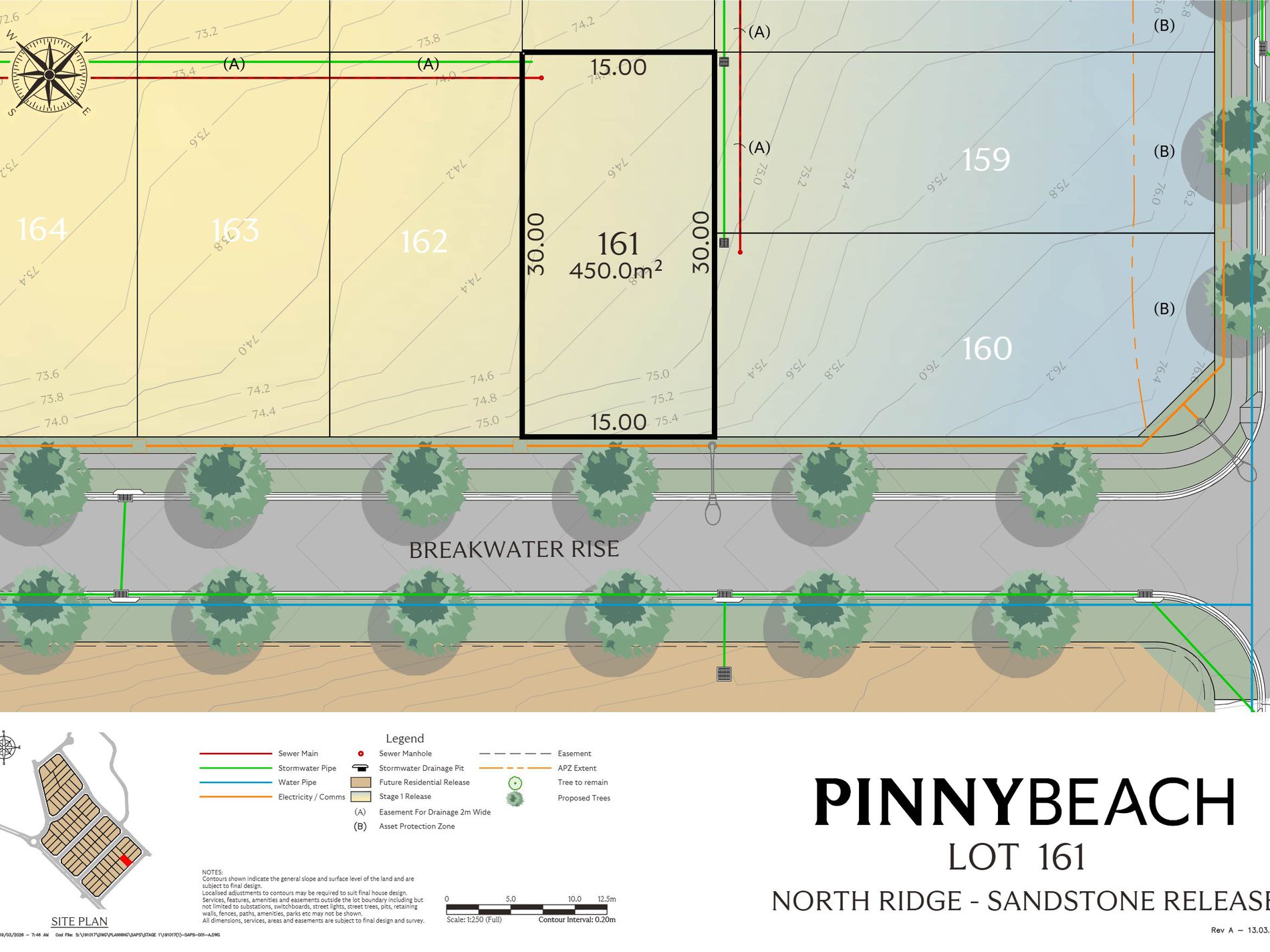 Lot 161, Breakwater Rise, Pinny Beach