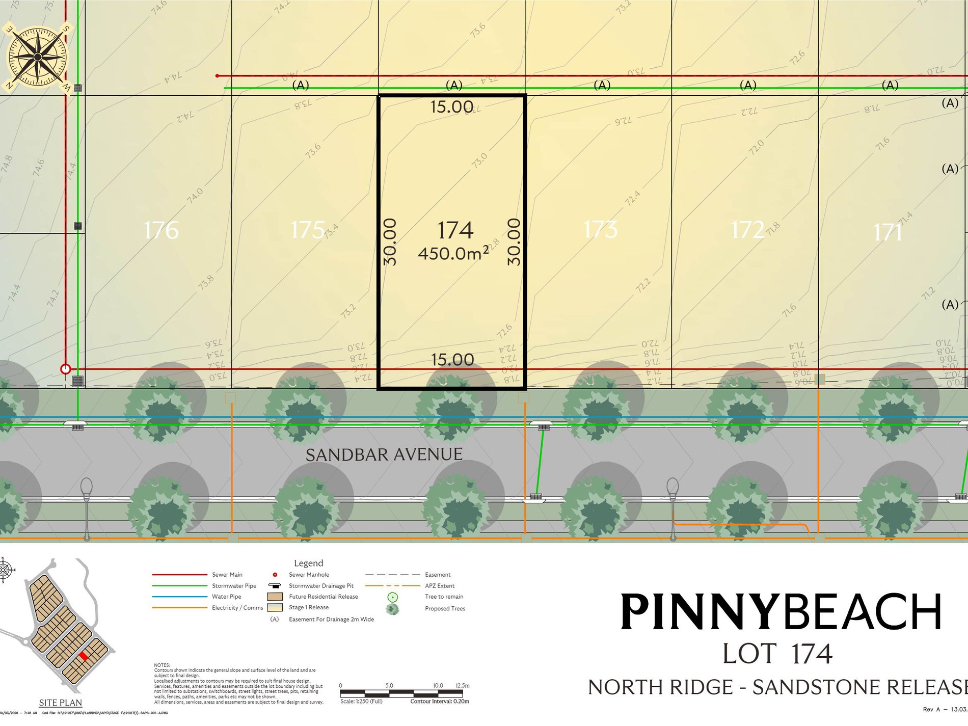 Lot 174, Sandbar Avenue, Pinny Beach