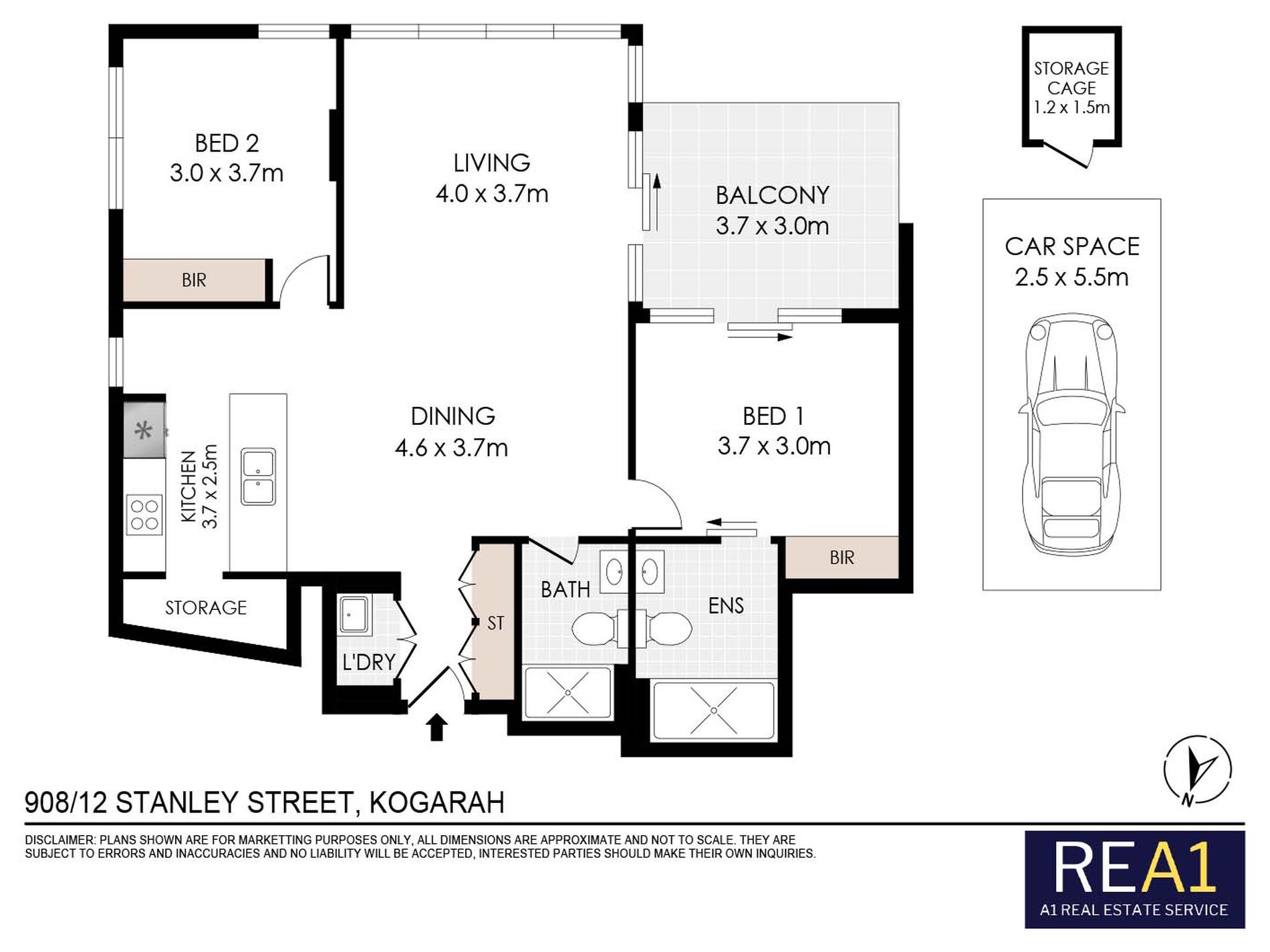 908 / 12 Stanley Street, Kogarah