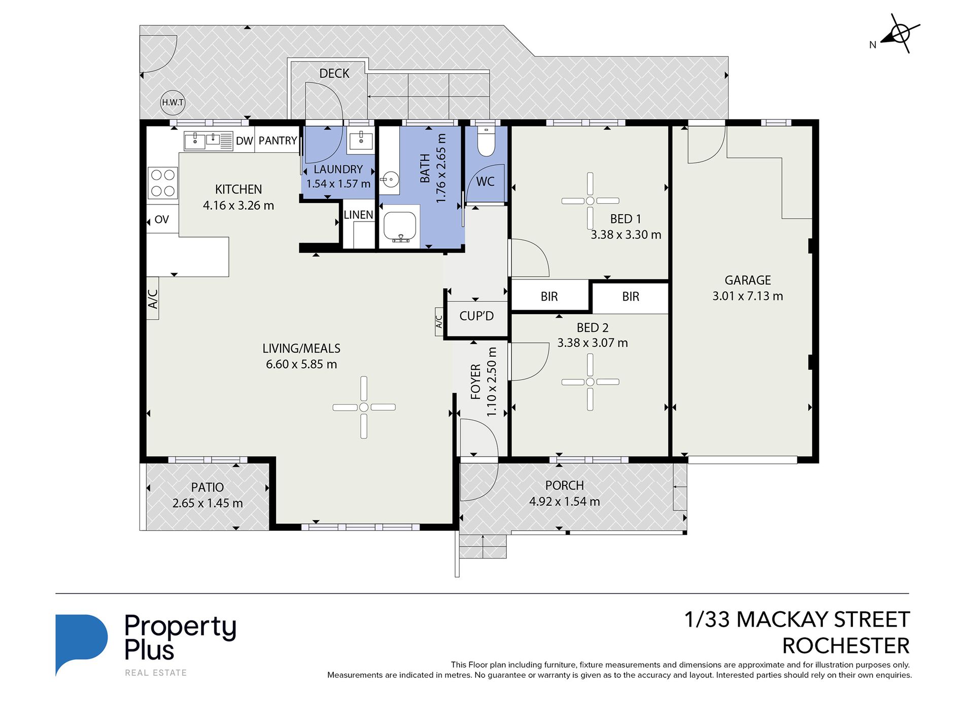 1 / 33 MacKay Street, Rochester