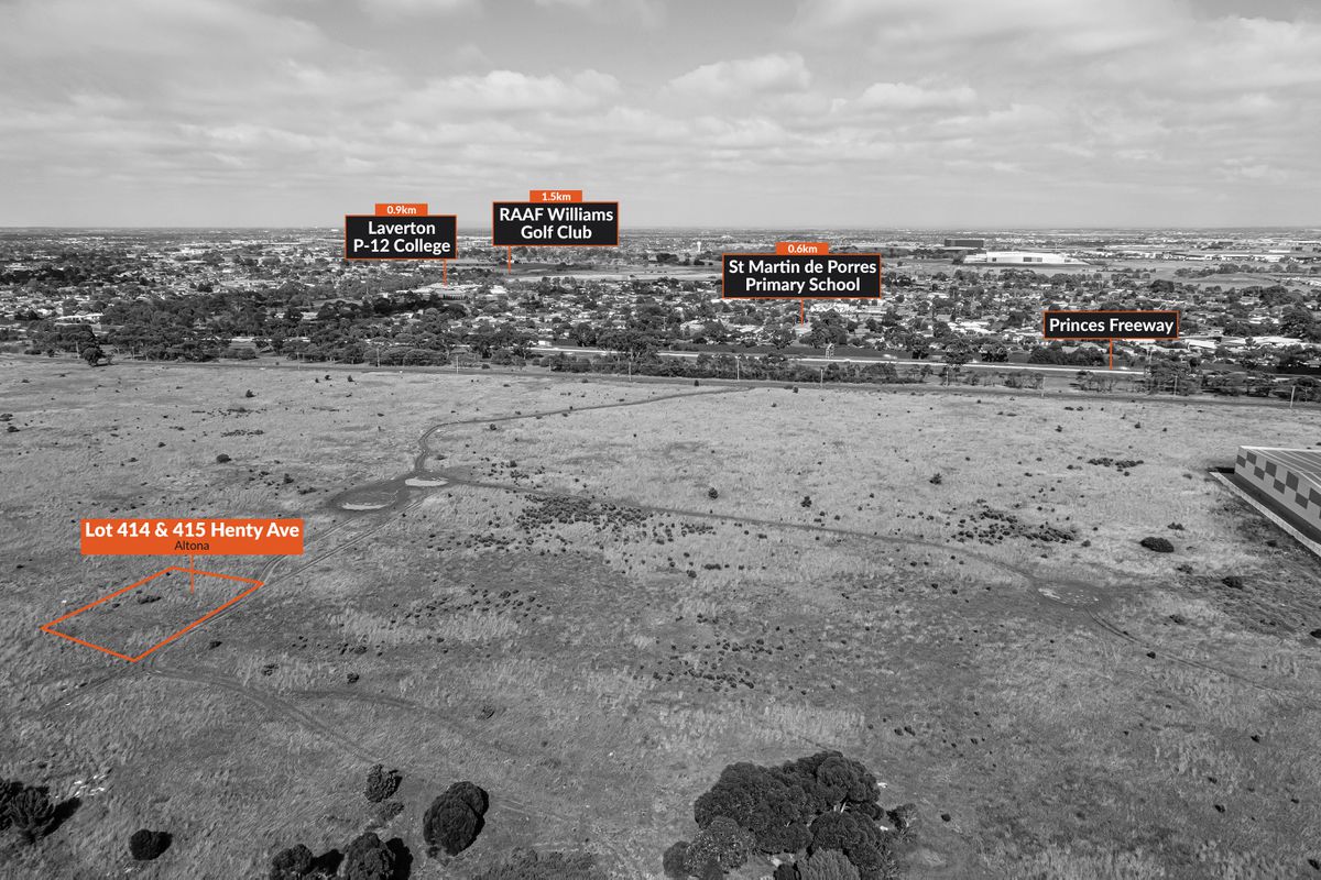 Lot 414 & 415 Henty Avenue, Altona