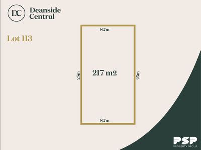 Lot 113, Sinclairs Road, Deanside