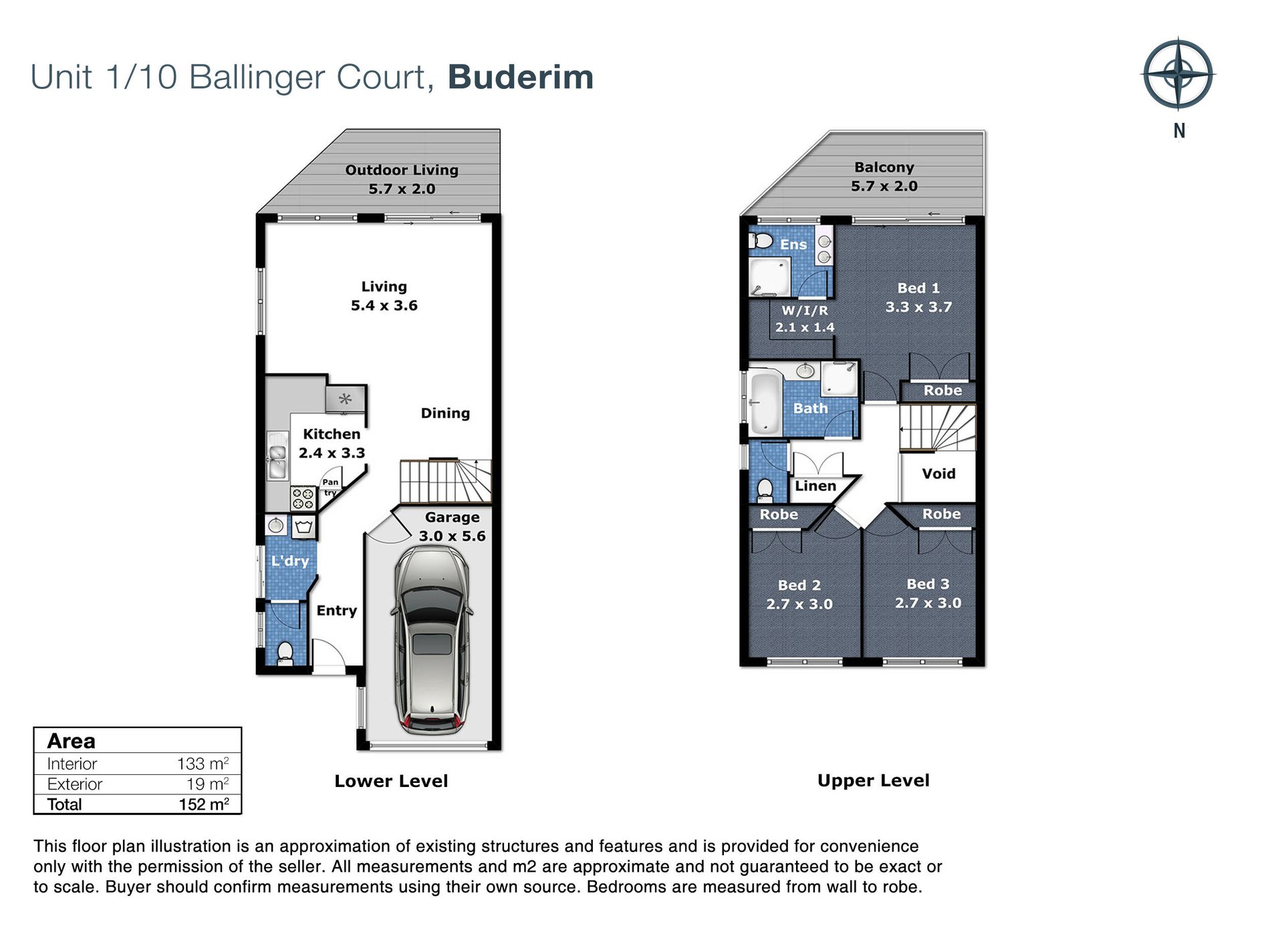 1 / 10 Ballinger Court, Buderim Floor Plan
