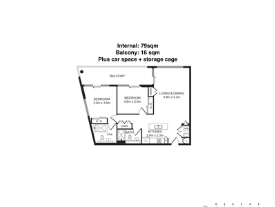 2Bed / 53 Nancarrow Ave, Meadowbank