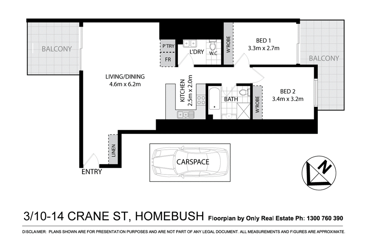 3 / 10-14 Crane Street, Homebush