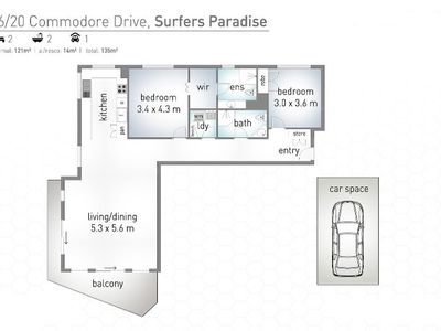 36 / 20 Commodore Drive, Surfers Paradise