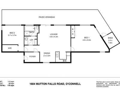 Guest House / 1604 Mutton Falls Road, O'connell