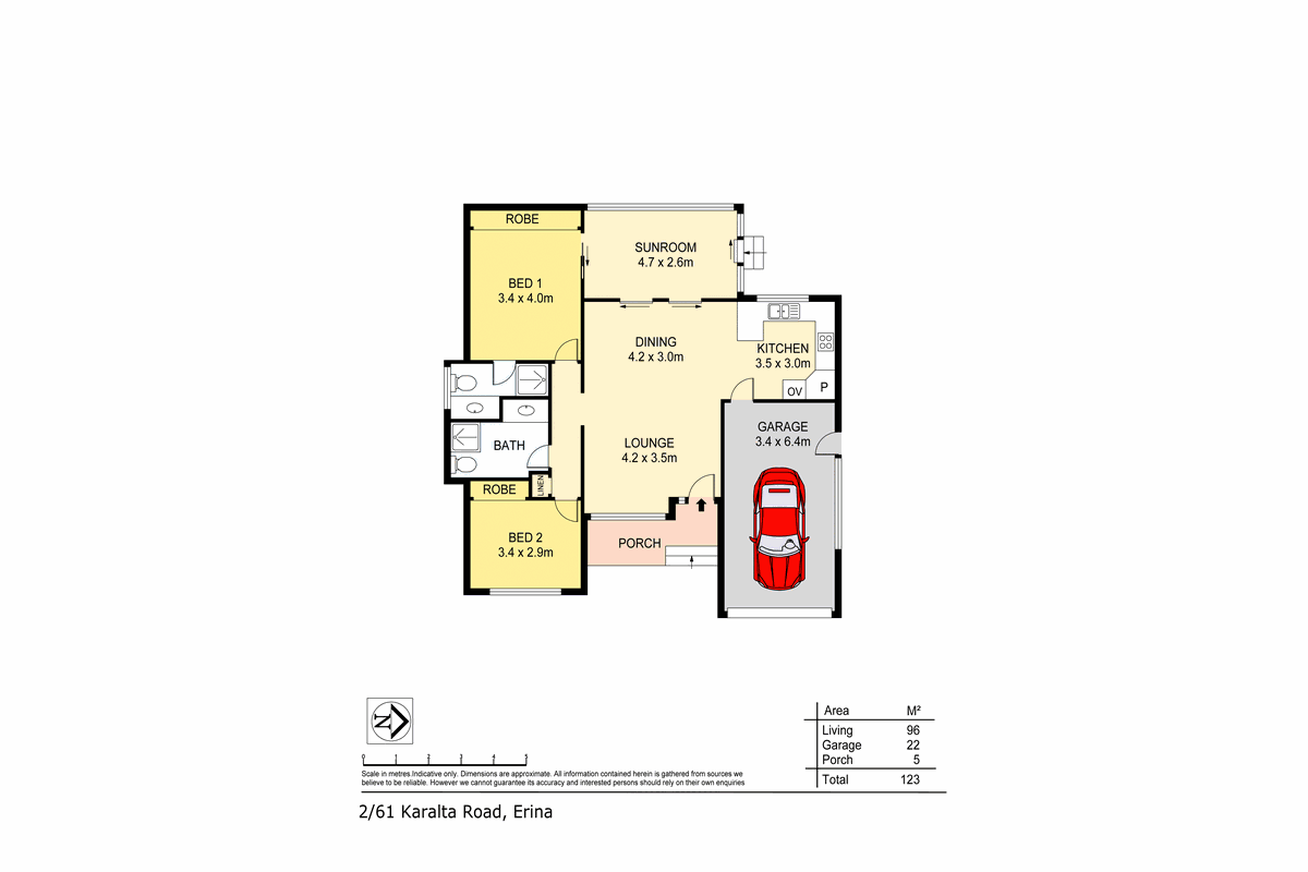 2 / 61 Karalta Road, Erina