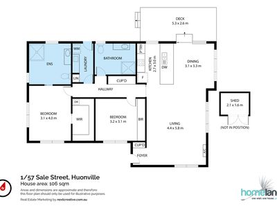 Unit 1 / 57 Sale Street, Huonville