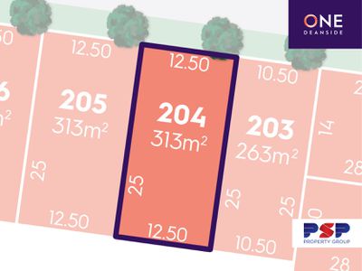 Lot 204, 1-59 Deanside Drive, Deanside