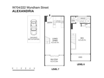 w704 / 222 Wyndham Street, Alexandria