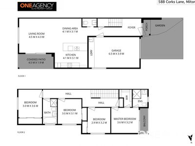 58B Corks Lane, Milton