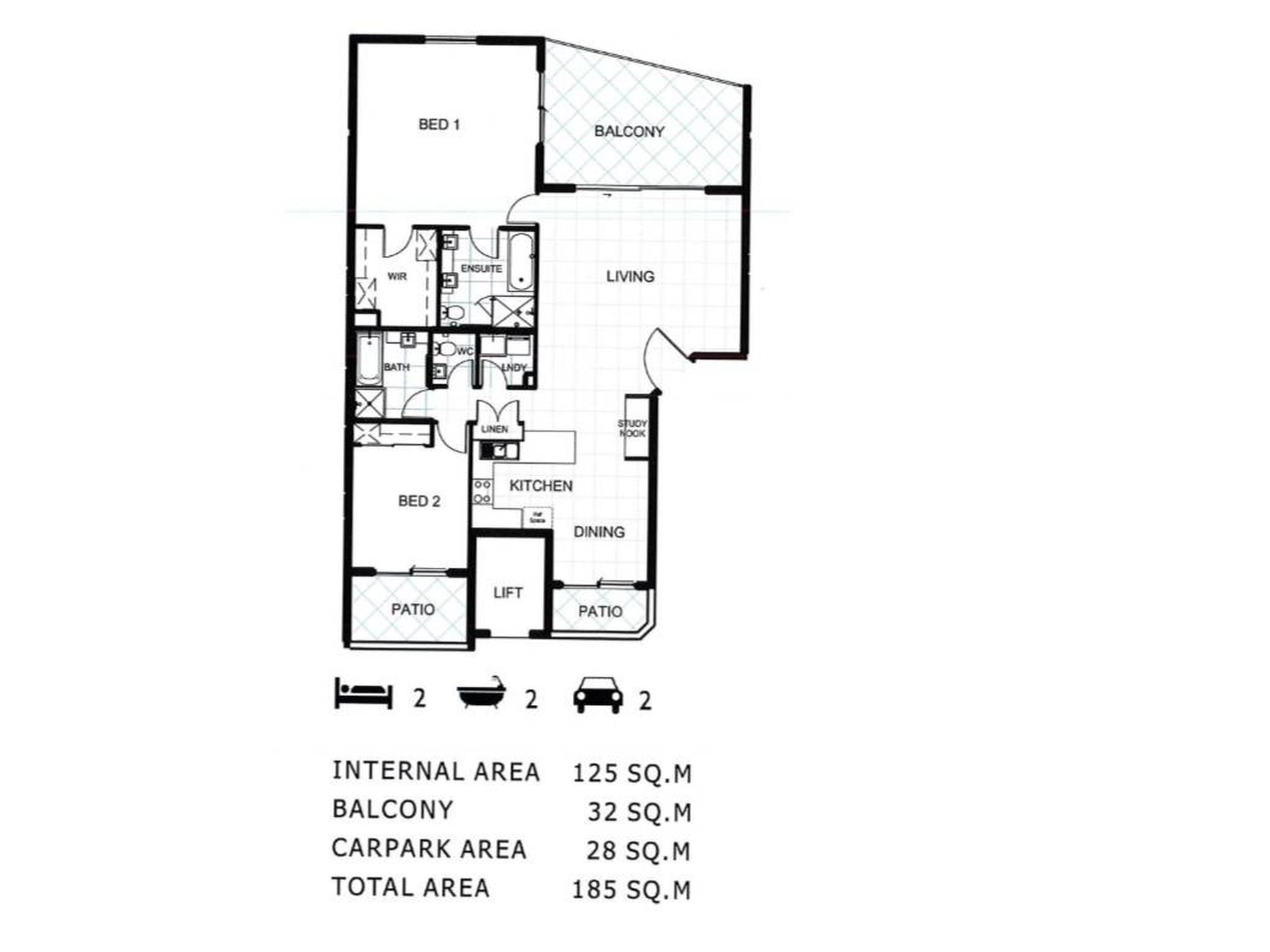 19 / 50 Seaside Boulevard, Marcoola Floor Plan