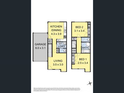 2/2B Barrett street, Maidstone