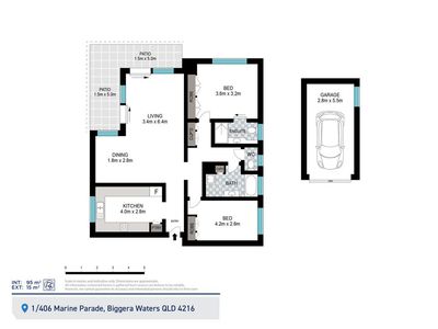 1 / 406 Marine Parade, Biggera Waters
