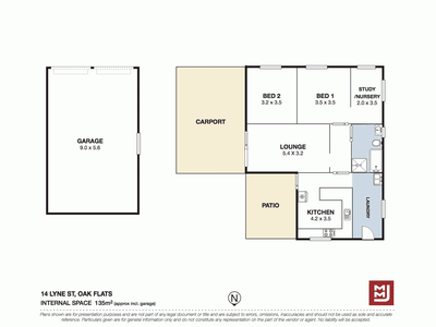 14 Lyne Street, Oak Flats