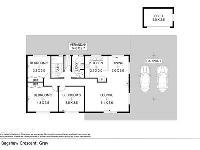 5 Bagshaw Crescent, Gray