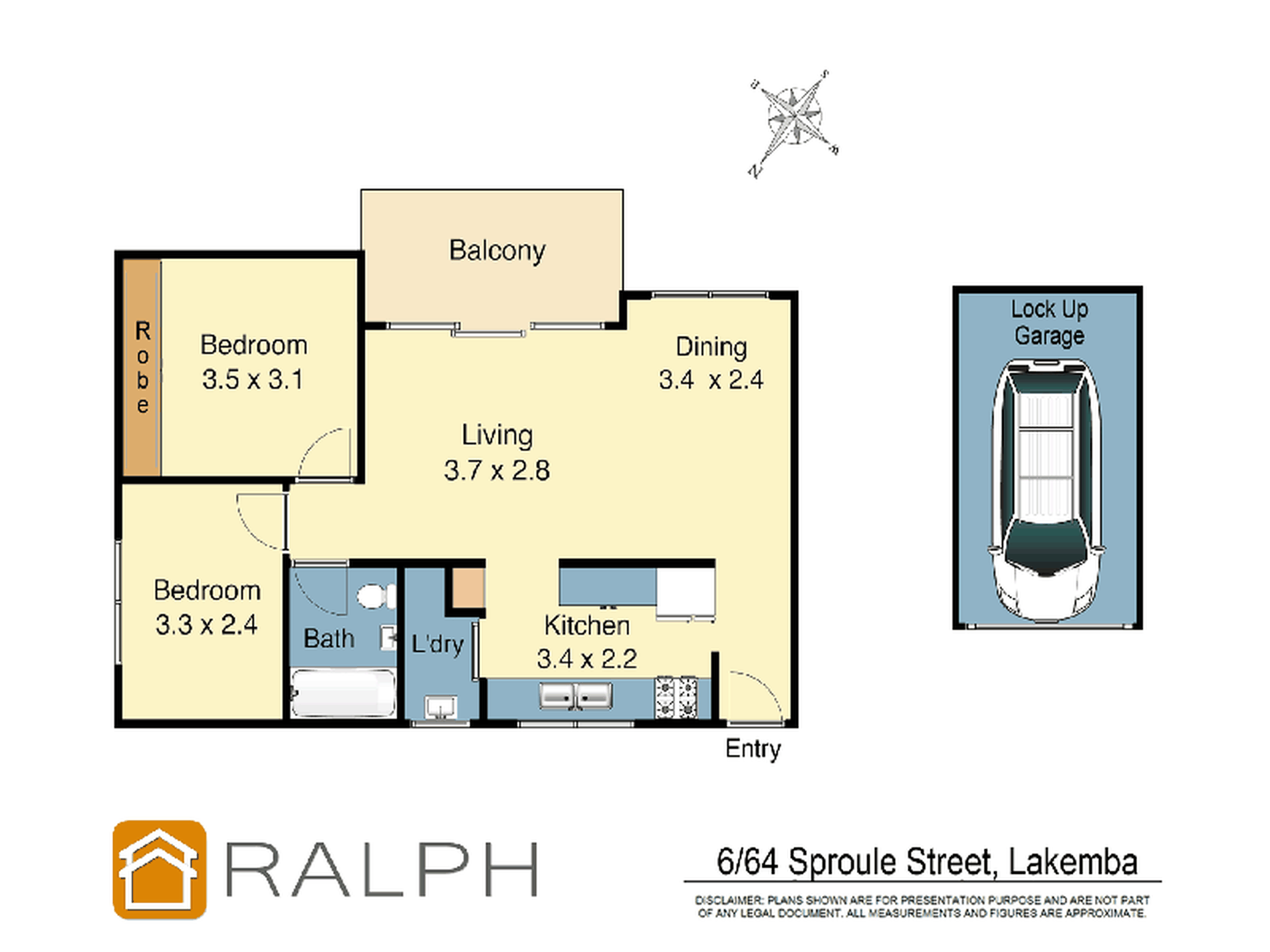 6 / 64 Sproule Street, Lakemba