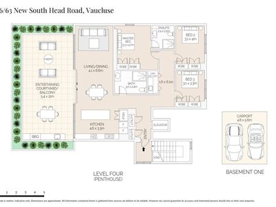 6 / 63 New South Head Road, Vaucluse