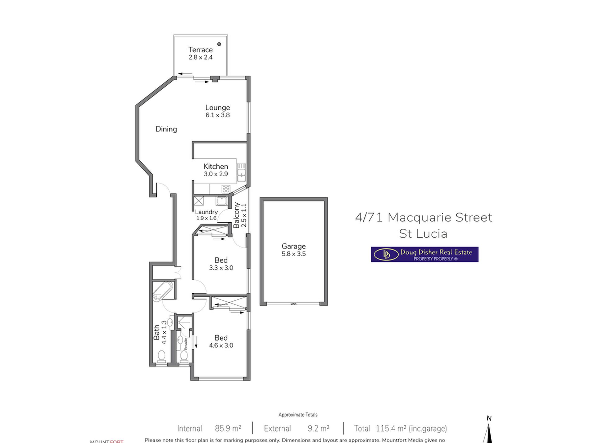 4 / 71 Macquarie Street, St Lucia
