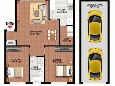 11 / 26A Wolli Creek Road, Banksia
