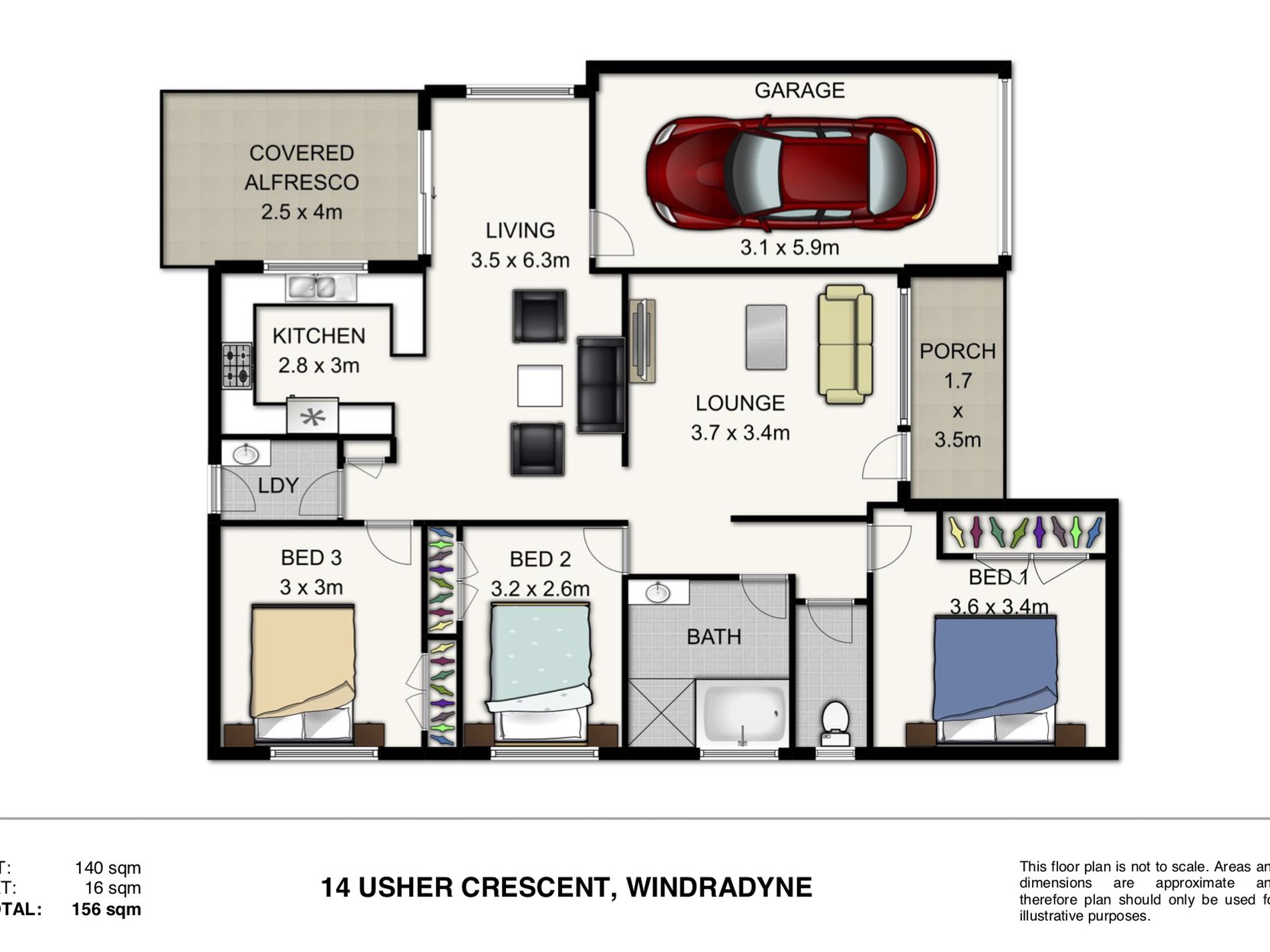 14 USSHER CRESCENT, Windradyne