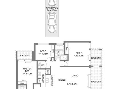 402 / 14 Sevier Avenue, Rhodes