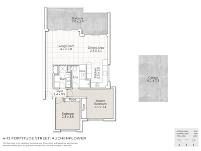 4 / 13 Fortitude Street, Auchenflower